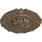 Ekena Millwork Southampton Ceiling Medallion, Hand-Painted Warm Silver, 16 1/2"OD x 2 3/8"P CM16SOWSS - alternate 3